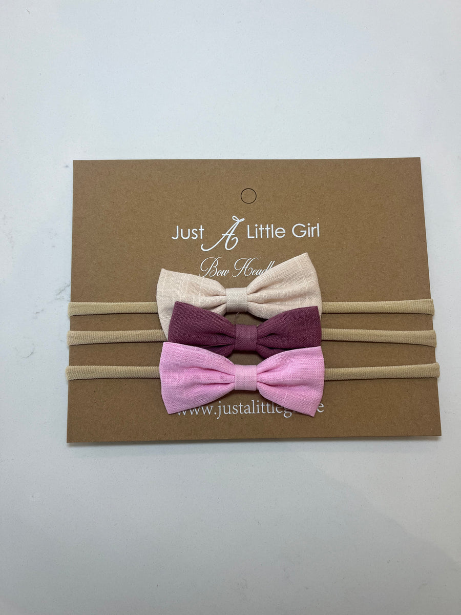 The Pastel Amelia Bow Set
